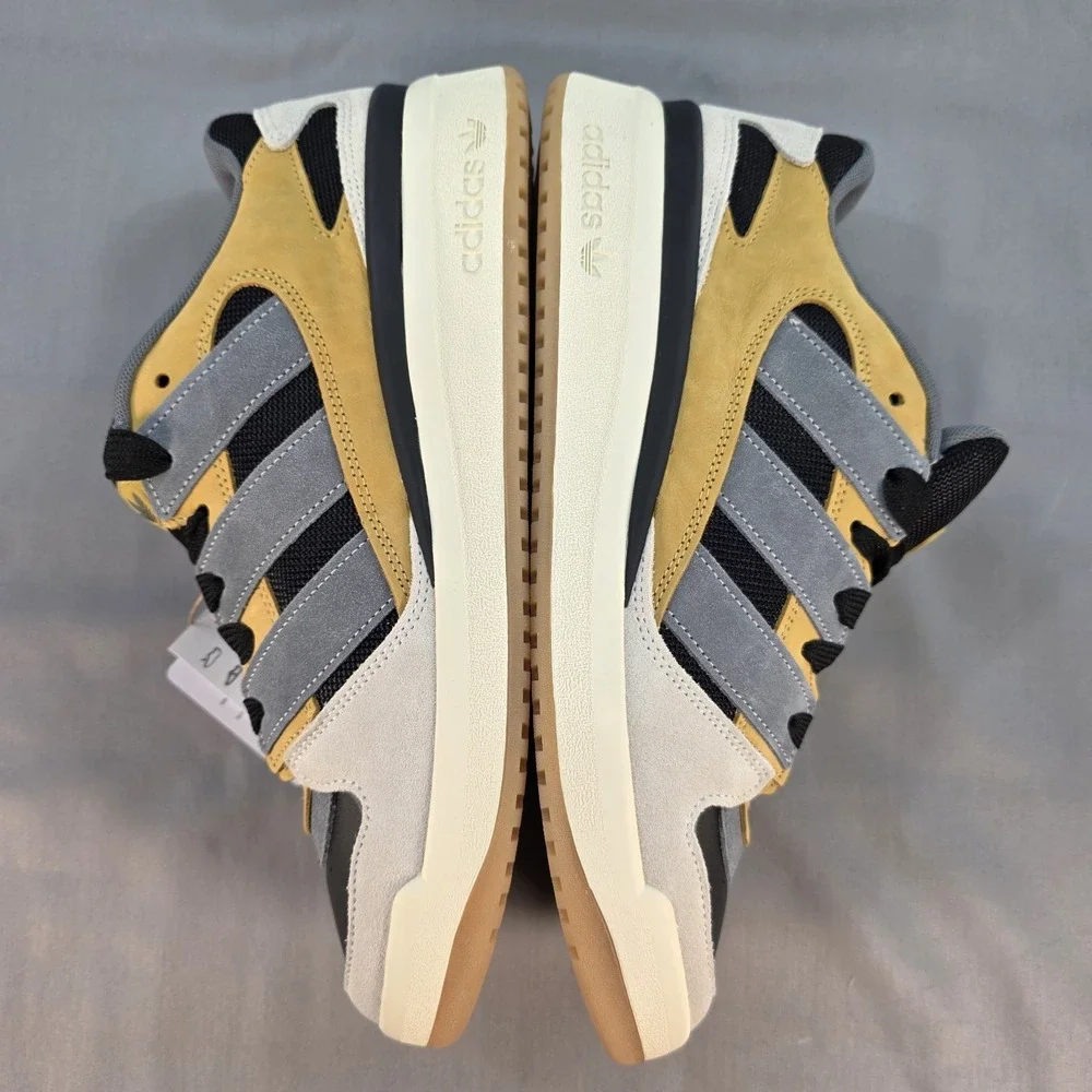 adidas  Forum2000 JS3158 Shoes Core‎ Black / Oat / Off White Mens 12 NIB